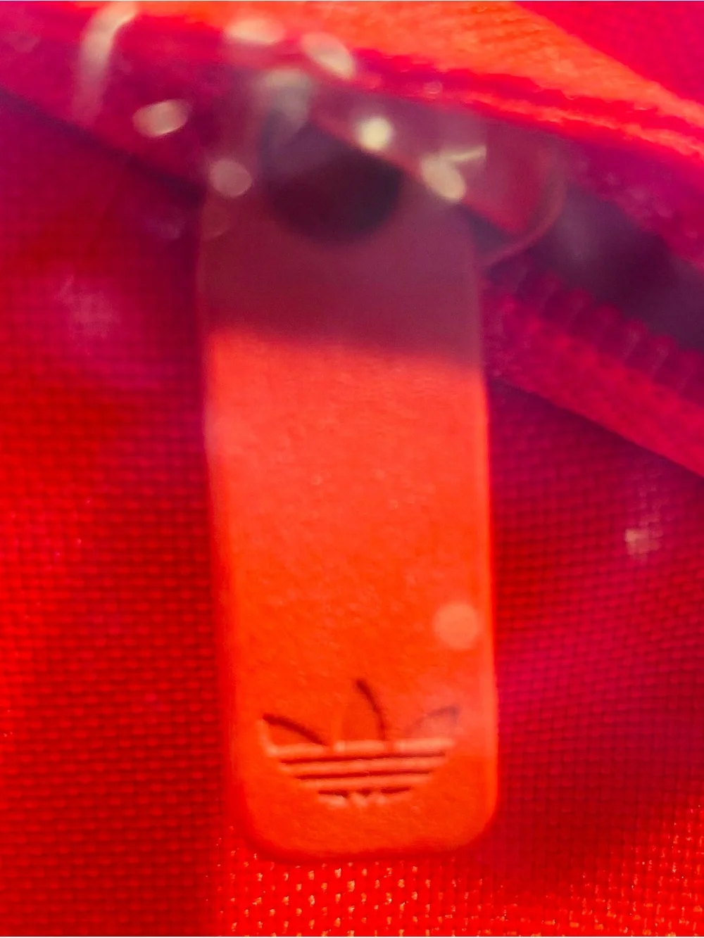 ADIDAS Red Backpack with White Logo - UNISEX